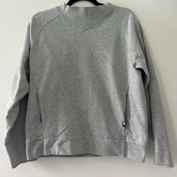 Kit and Ace Mock Neck Sweatshirt - grey - Picture 1 of 9